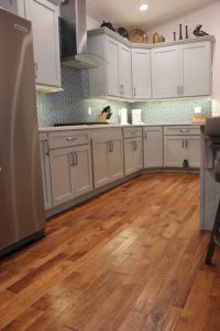 Kitchen hardwood floor